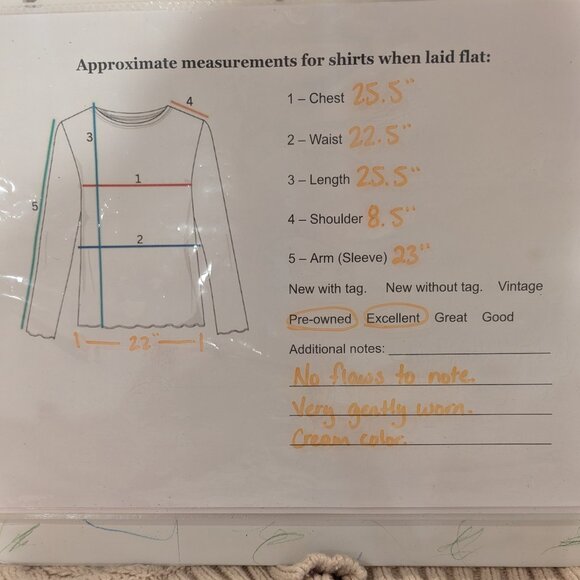 FOR LOVE & LEMONS KNITZ Wythe Bell Sleeve Sweater L Oversized Loose Weave Cream - Picture 14 of 14